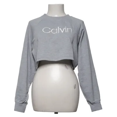 Sweatshirt (Grijs) van Calvin Klein Performance Katoen, Gerecycled polyester