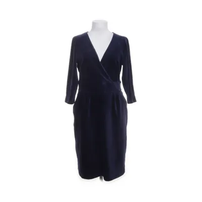 Wikkeljurk (Blauw) van King Louie Organisch katoen, Elastaan, Polyester