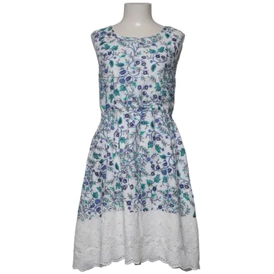 Dress (White, Blue, Multicolored) from Smashed Lemon Cotton