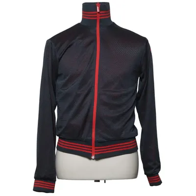 Vendbar jakke (Sort, Rød) fra Adidas Polyester