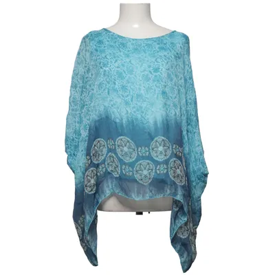 Top (Blue, Multicolored) from Loveli Elastane, Viscose