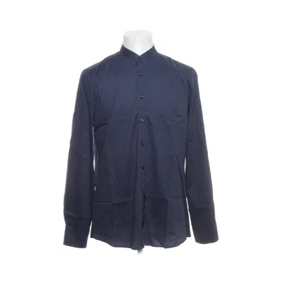 Shirt (Blauw, Meerkleurig) van Olymp Katoen