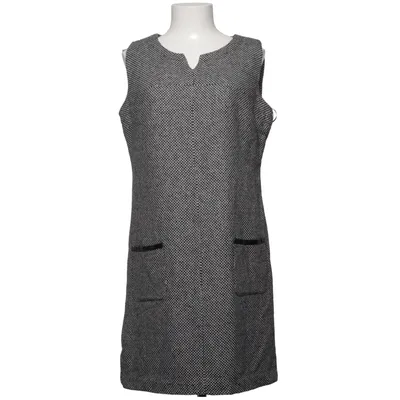 Klänning (Svart, Vit) från Phildar Akryl, Polyester, Ull