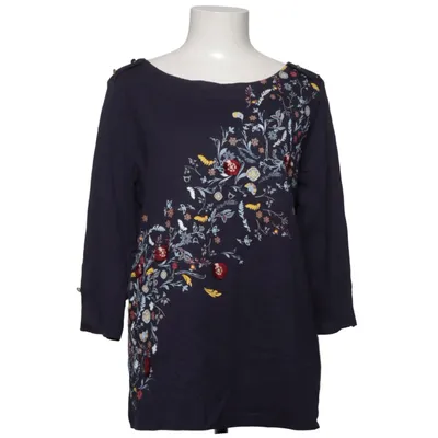 Top (Blauw, Meerkleurig) van Ambria Katoen