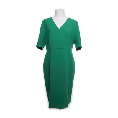 Jurk (Groen) van Boss Katoen, Elastaan, Cupro, Polyester, Viscose