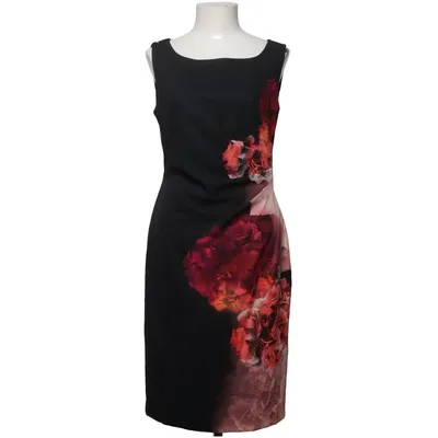Kjole (Sort, Flerfarvet) fra Phase Eight Elastan, Polyester