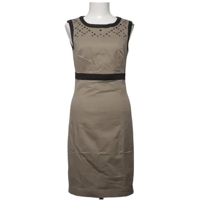 Robe (Beige, Noir) de Patrizia Dini Élasthane, Polyester