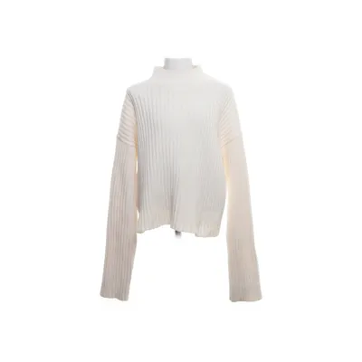 Tröja (Vit) från Zara Akryl, Bomull