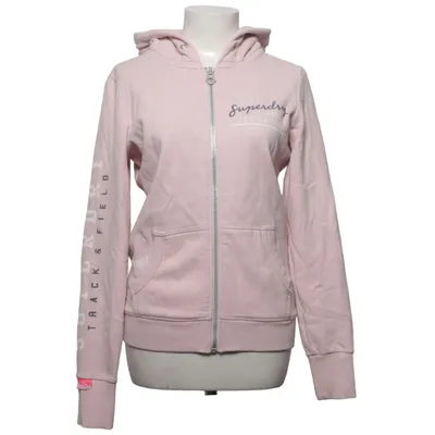 Capuchon sweater (Roze) van Superdry Track & Field Katoen, Polyester