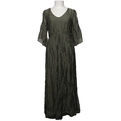 Maxi dress (Green) from La Fée Maraboutée Elastane, Silk, Viscose