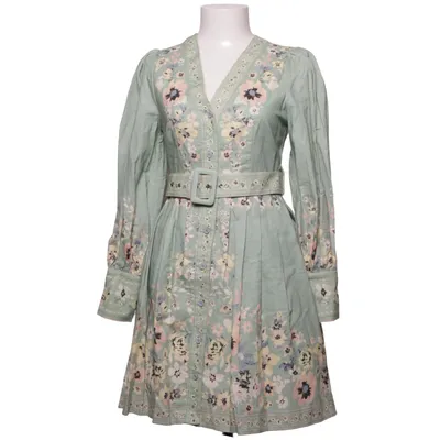 Robe (Vert, Multicolore) de By Malina Coton, Lin