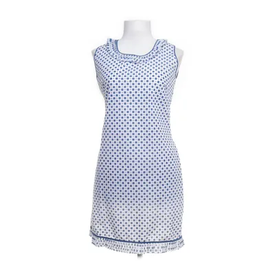 Dress (White, Blue) from Diolen Polyester