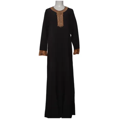 Robe longue (Noir, Or) de East Essence Polyester