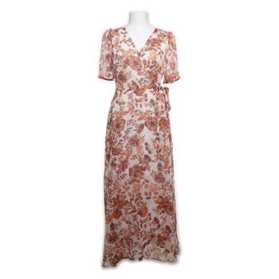 Wrap dress (Orange, Multicolored) from Musy Muse Polyester, Silk
