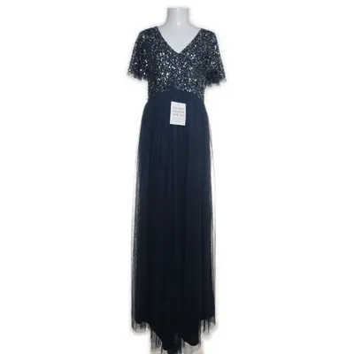 Evening gown (Blue) from Beauut Polyester
