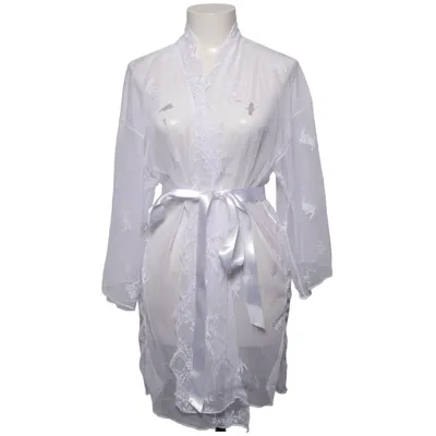 Robe de chambre (Blanc) de Christine Polyester