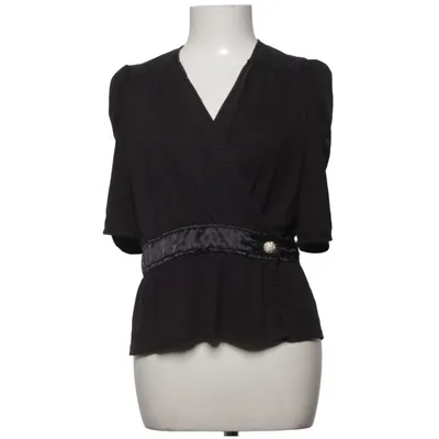 Wrap top (Black) from By Malene Birger
