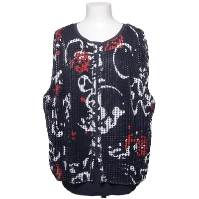 Top (Blue, Multicolored) from Frank Walder Elastane, Polyester, Viscose