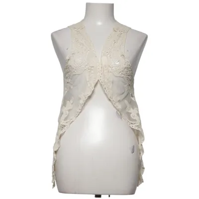 Gilet (Beige) van Izabel Katoen, Polyester