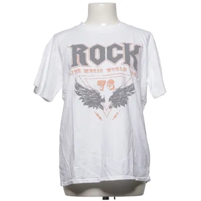 T-shirt (Wit) van Pretty Body Katoen