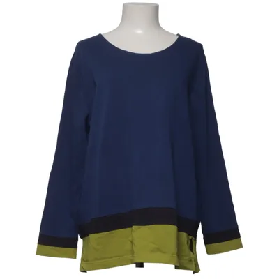 Sweatshirt (Blå, Grøn, Flerfarvet) fra Gina Laura Collection Bomuld, Elastan