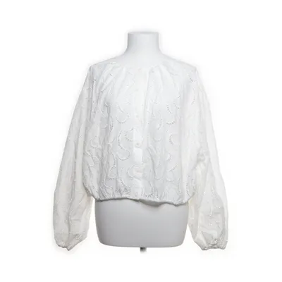 Blouse (White) from H&M Trend Cotton