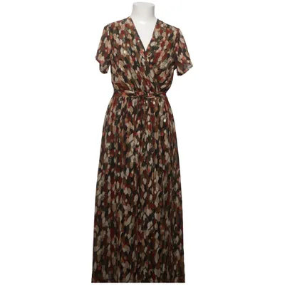 Maxi jurk (Zwart, Groen, Meerkleurig) van Miss Sara Polyester