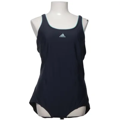 Maillot de bain une pièce (Bleu) de Adidas Élasthane, Polyamide