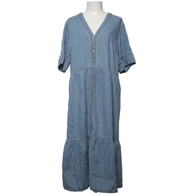 Jeansklänning (Blå) från ONLY Carmakoma Bomull, Tencel
