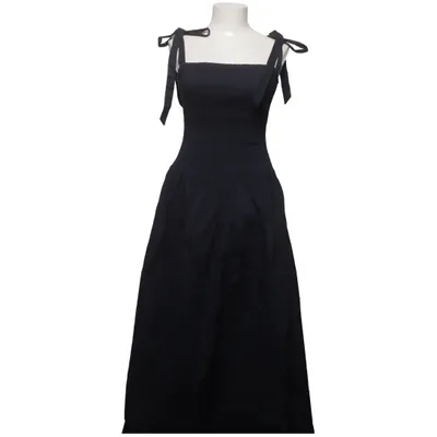 Maxi dress (Black) from Dress Forum Cotton, Elastane