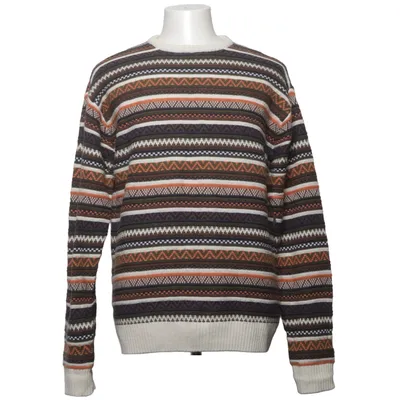 Sweater (Brown, Blue, Multicolored) from Anerkjendt Acrylic, Polyamide, Wool