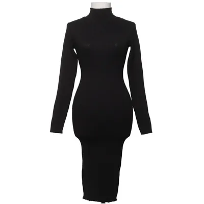 Turtleneck dress (Black) from Fashion Nova Polyester, Viscose