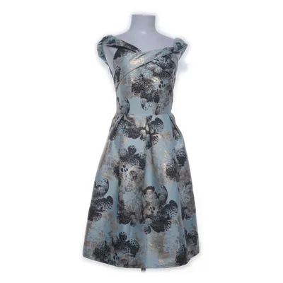 Cocktailklänning (Blå, Svart, Guldfärgad, Flerfärgad) från Miss Selfridge Metallfiber, Polyester
