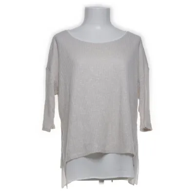 Tröja (Beige, Vit) från Oui Metallfiber, Polyester