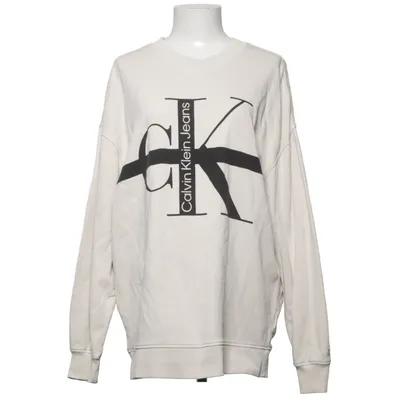 Sweatshirt (Beige) from Calvin Klein Jeans Cotton, Elastane