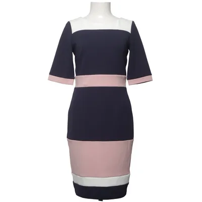 Jurk (Blauw, Roze, Wit) van Paper Dolls Elastaan, Polyester, Viscose