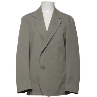 Blazer (Vert) de Uniqlo U Coton, Polyamide, Polyester