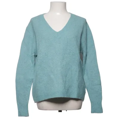 Pull-over (Bleu) de MbyM Laine d'alpaga, Coton, Élasthane, Nylon
