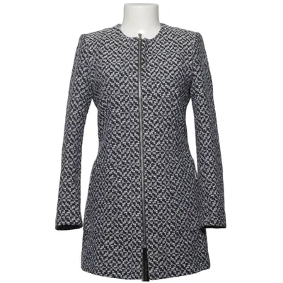 Coat (Blue, White, Black) from Zara Basic Collection