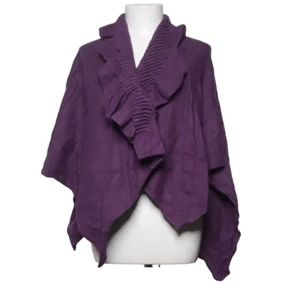 Poncho (Lila) från Phildar Kashmir, Polyamid, Viskos, Ull
