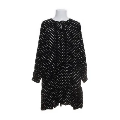 Kjole (Sort, Hvid) fra Arket Viscose