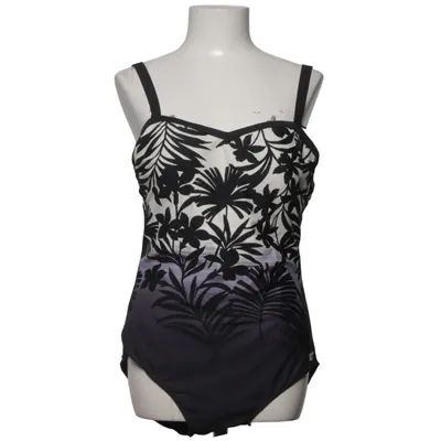 Badpak (Zwart, Beige) van Beachwear by Damella Elastaan, Polyamide