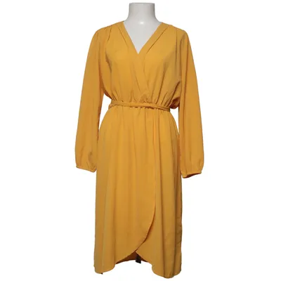 Wrap dress (Yellow) from AX Paris Polyester