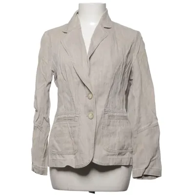 Blazer (Beige) de Prêt à Porter Coton, Chanvre
