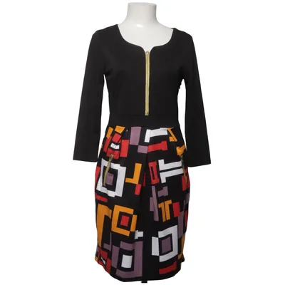 Jurk (Zwart, Meerkleurig) van Miusol Polyester