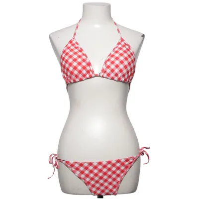 Bikini (Rouge, Blanc) de Race Marine Élasthane, Polyamide, Polyester