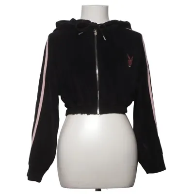 Sweat à capuche (Noir, Rose) de Playboy x Missguided