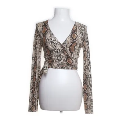 Wikkeltop (Bruin, Beige, Zwart) van Loavies Polyester, Elastaan
