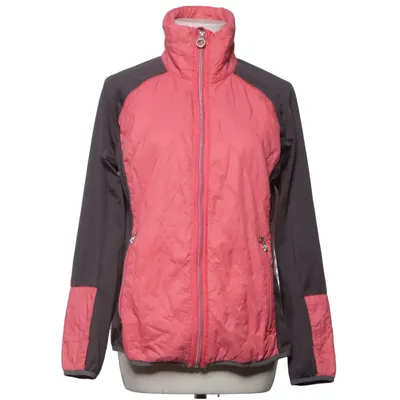 Trainingsjacke (Pink, Grau) von Calvin Klein Performance Elasthan, Polyamid, Polyester