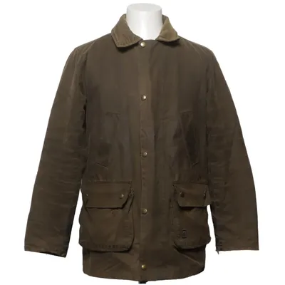 Wachsmantel (Braun) von Brixtol Baumwolle, Polyester